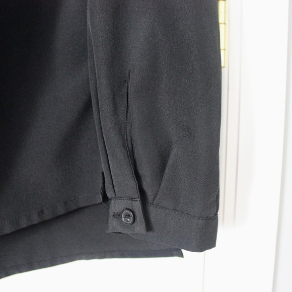 MICHAEL Michael Kors Zipper Black Blouse size 4 - Picture 3 of 3